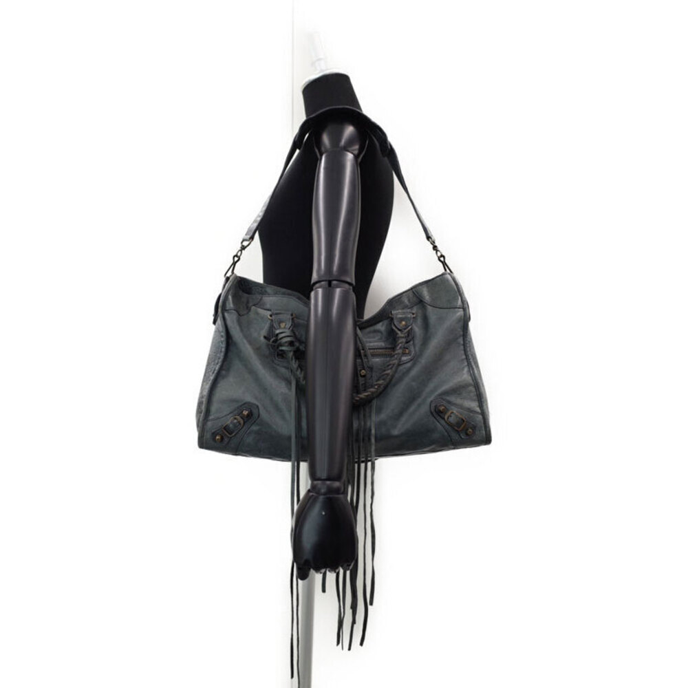 Balenciaga The City Leather Shoulder Bag - Picture 9 of 9
